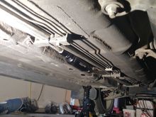 pulled old fuel lines and ran new -6an and -8an