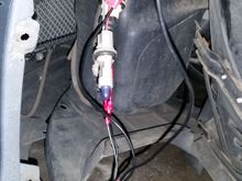 Here it is; everythijg connected (minus the resistor)