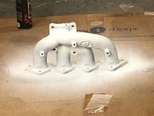 Primed with high temp paint