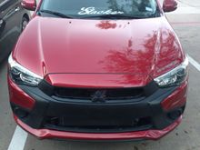 This is the most recent picture of her removed the grill on the upper and lower insert and also added a sweet slacker decal