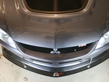 17 - Front Lip and Wind Splitter with LED Fogs