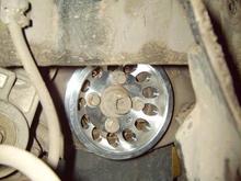 RRM pulley install