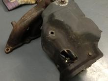 With heat shield installed.