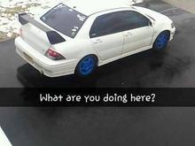 Lol... My friend was confused to see me.