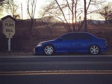 I love the mountains! And my Evo :)