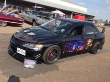 1st place street class 
2nd annual blvd nights car show
3 out of 3 1st place winner
Be sure to check out my custom made coolant tank. 
Interested in buying one $100 pm me