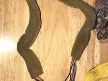 Bought a chopped gauge cluster harness off an Evo 8 parts car.

No way I'd chop into my personal one just yet lol.