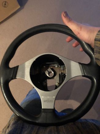 Newer steering wheel i got on eBay