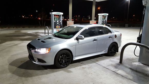 Just filling up the Ralliart