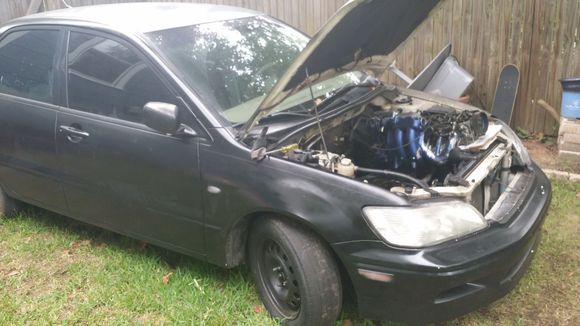 Just some progress pics, and yes in case you're wondering...yes I do plan to remove the blue paint from the intake manifold before everything gets reassembled :)