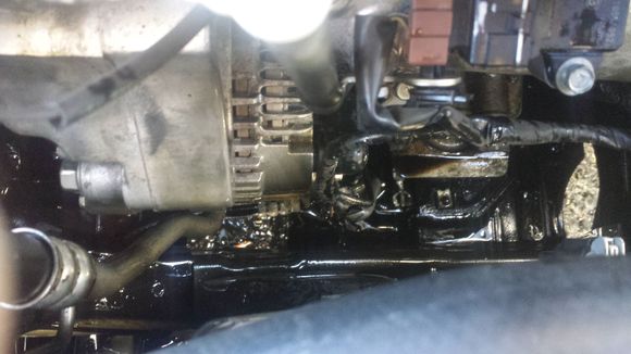 Oil filter blow out on Saturday early morning.