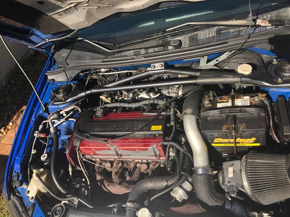 What the engine looked like