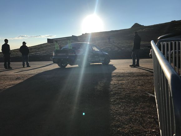 Pulling out for middle section practice. Pretty crazy that this is around 5:30am