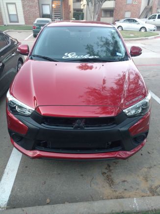This is the most recent picture of her removed the grill on the upper and lower insert and also added a sweet slacker decal