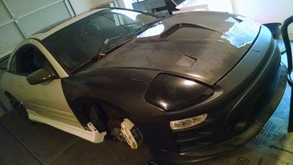The hood I designed and made.
