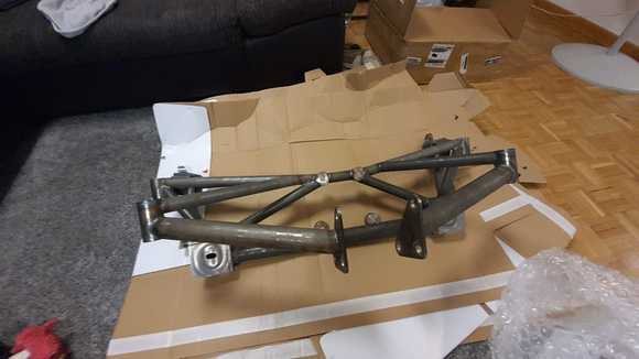 RS Rear chromoly subframe.