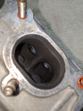 Exhaust race port. This was completed by a machine shop that does work for Boostin and AMS