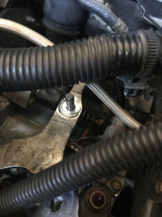 No debris that would cause the bushing to sit higher than it's supposed to.