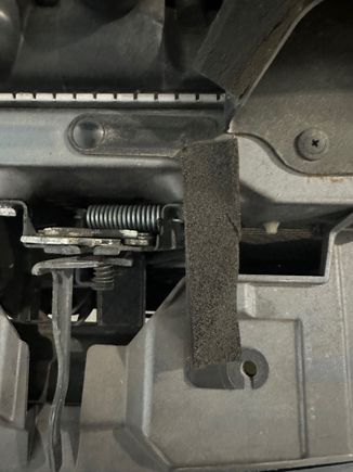 Clip on top of bumper