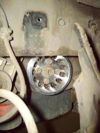 RRM pulley install