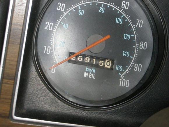 actual miles when i sold it.