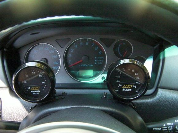 AF and Boost Gauges