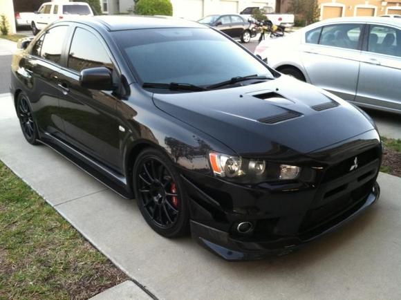 New PVR lip and side skirt extensions and canards
