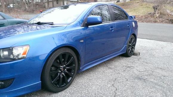 Clear coat on and curing. Project Complete.