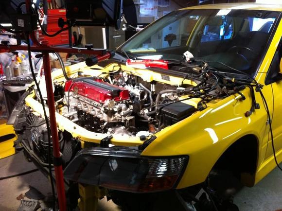 Buschur 4G63 going in