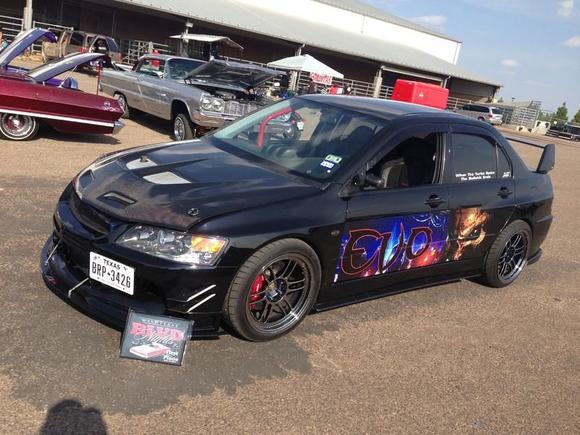 1st place street class 
2nd annual blvd nights car show
3 out of 3 1st place winner
Be sure to check out my custom made coolant tank. 
Interested in buying one $100 pm me