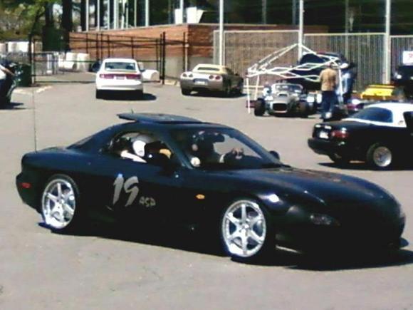 A nice RX-7 at the SCCA races.
