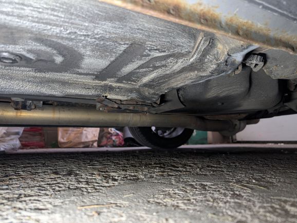 Driver's side rear.