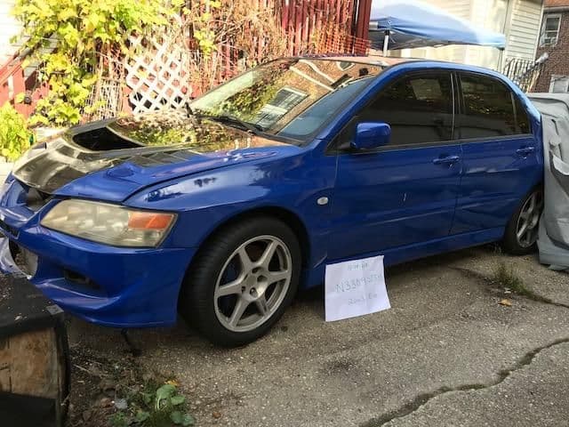 2003 Mitsubishi Lancer Evolution - 2003 Evolution BBY For Sale, Clean NYS TITLE, FULL SHELL FULL INTERIOR !!! - Used - VIN JA3AH86FX3U116356 - AWD - Manual - Sedan - Blue - Queens, NY 11358, United States