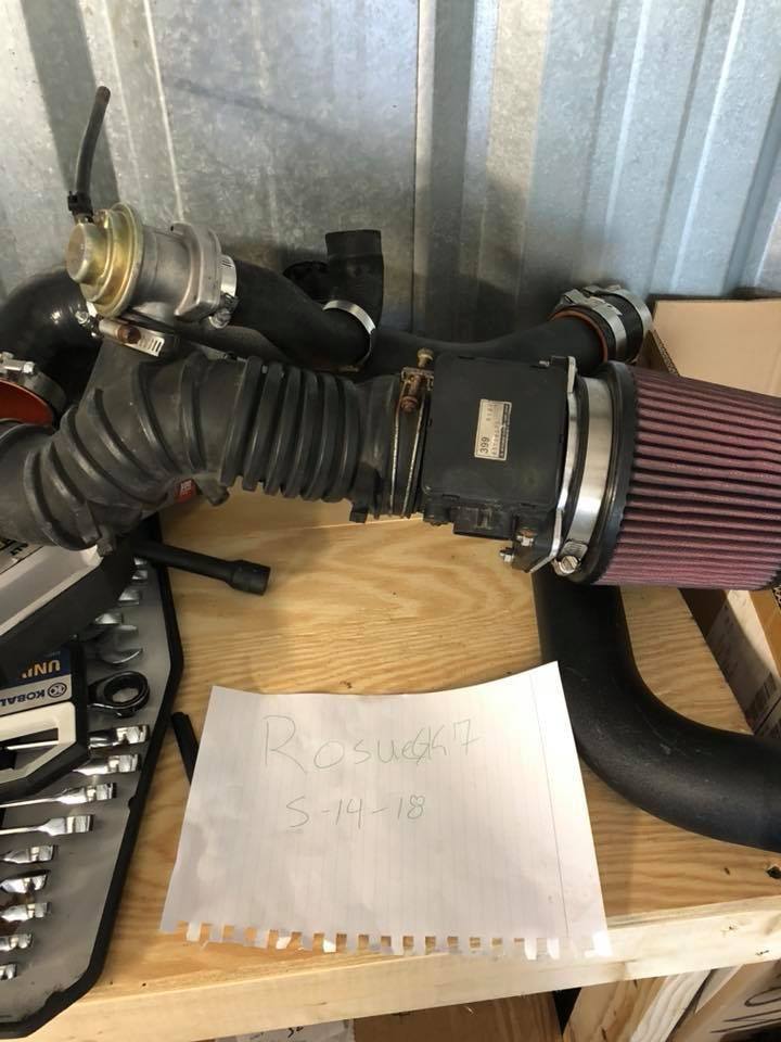 Engine - Intake/Fuel - [FS]: OEM Intake Tube, MAF, MAF Adapter/Filter, Evo 9 BOV - Used - Monroe, MI 48162, United States
