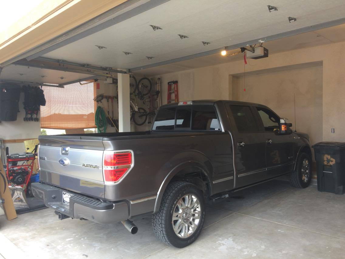 Garage Ford F150 Forum, How Big Of A Garage Do I Need For Truck