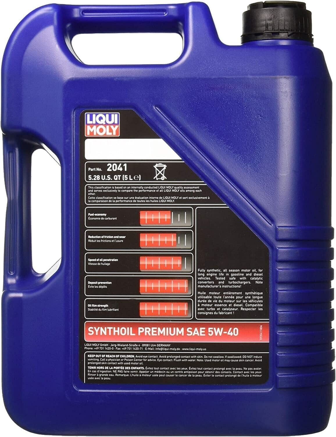 Anyone running Liquimolly SynthOil Premium 5w40? Ford F150 Forum