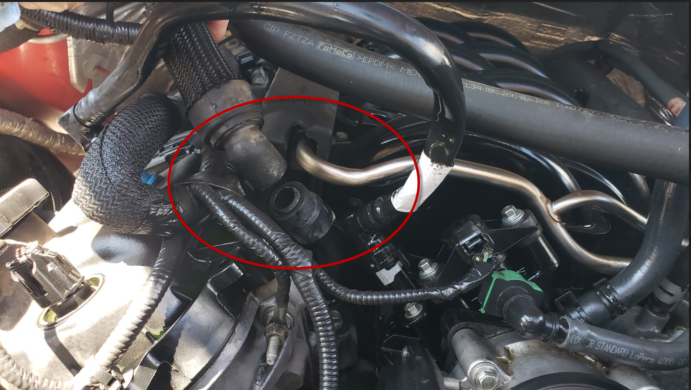 Broken Hose Overheatting Ford F150 Forum Community of Ford Truck Fans