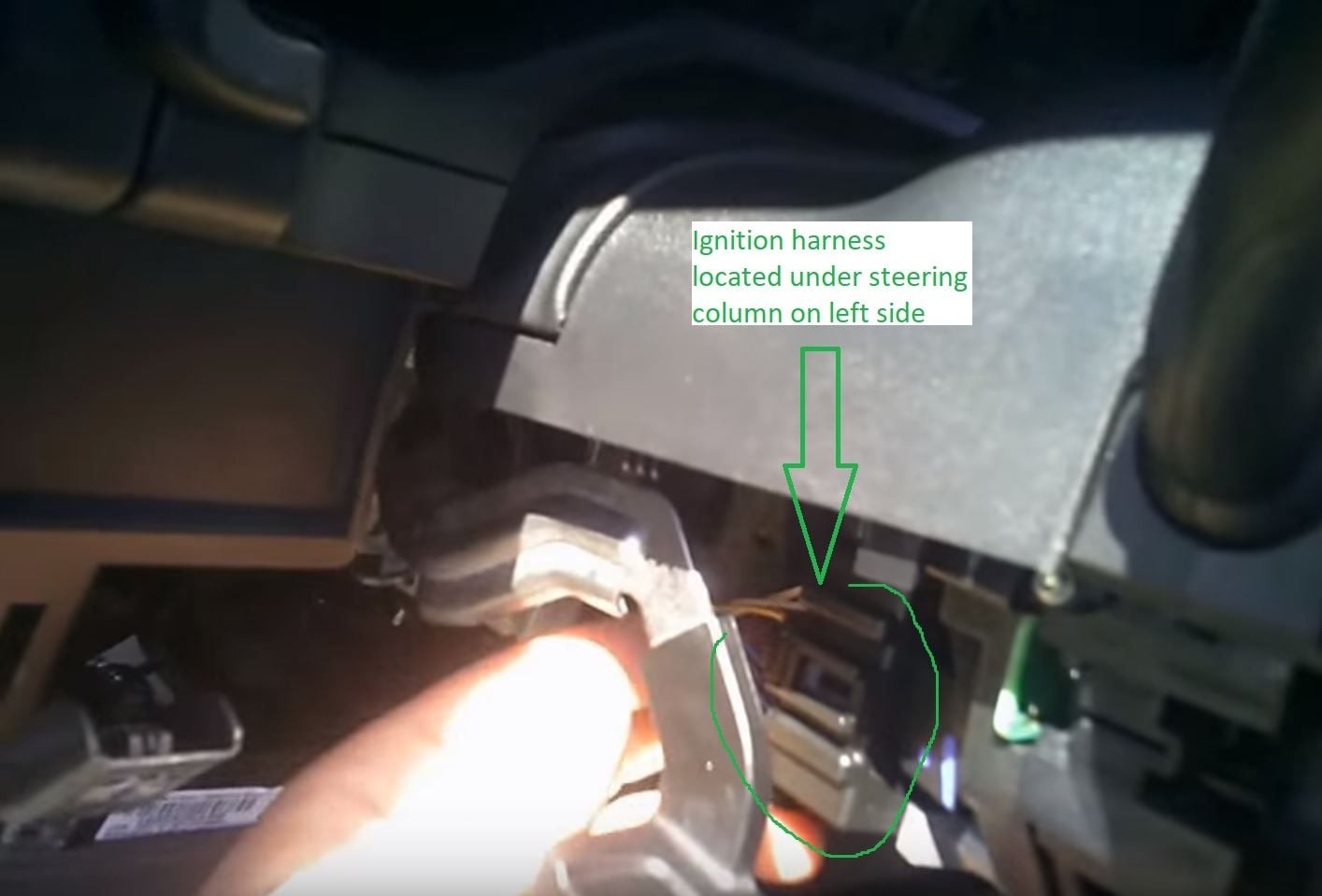 Key-ignition F150, low cost easy mod to securely remove key and leave