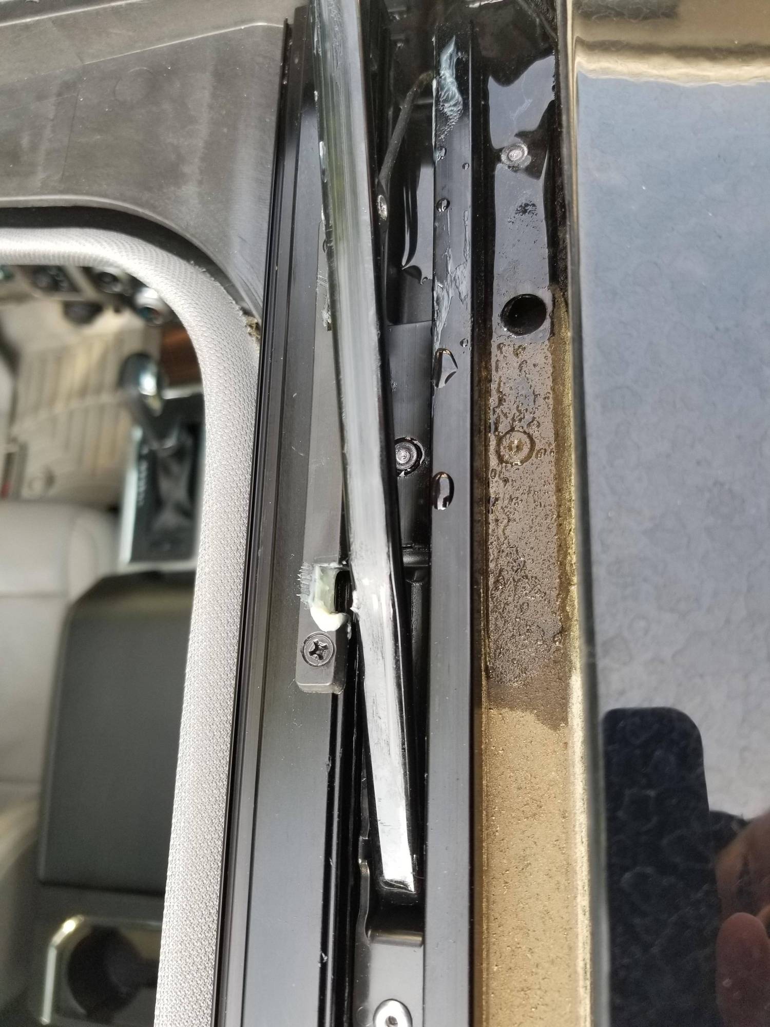 2016 pano leak into grab handle Ford F150 Forum Community of Ford Truck Fans