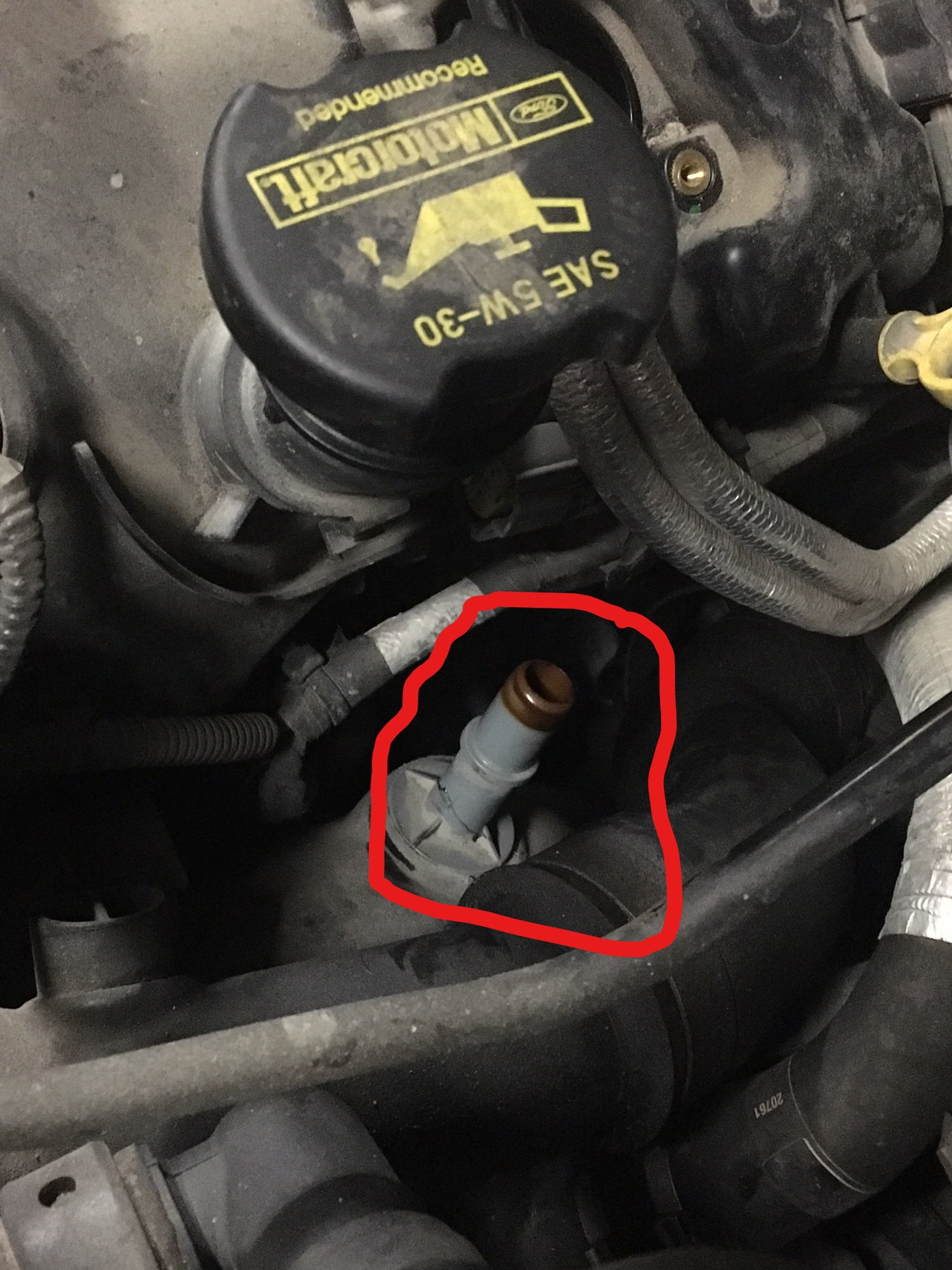 2012 F150 EcoBoost Driver's Side PCV Port - Ford F150 Forum - Community ...
