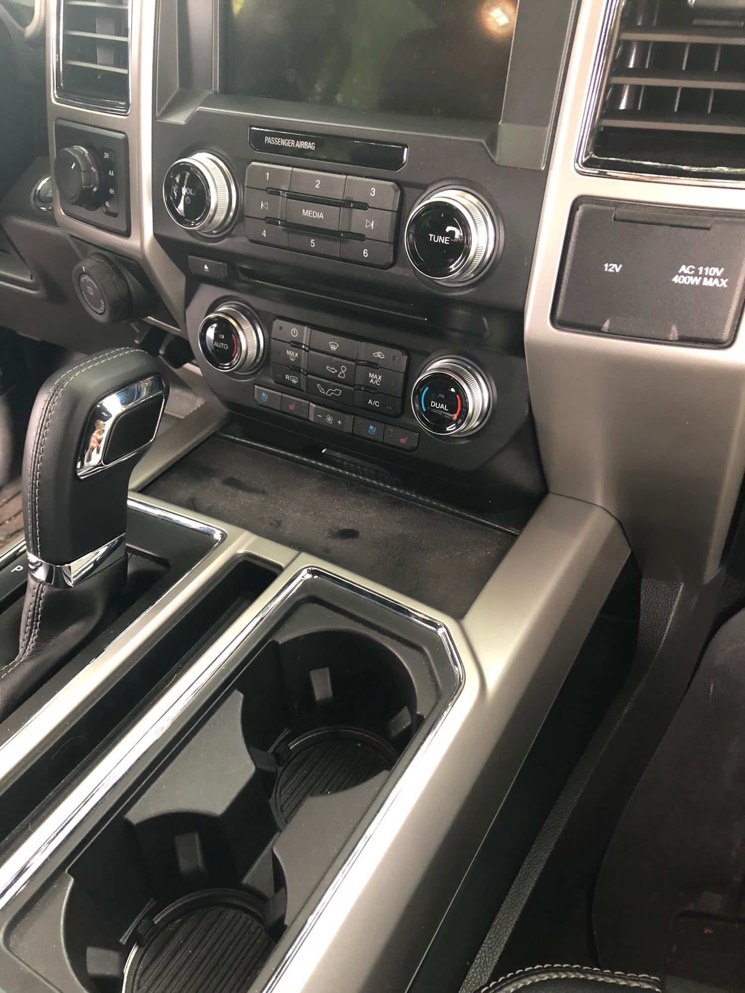 Custom Helix Director Mount and USB Relocation - Ford F150 Forum ...