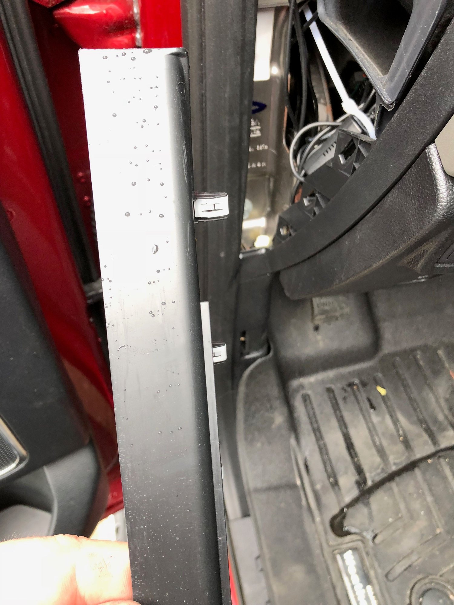 Is water under door sill normal? Ford F150 Forum Community of Ford