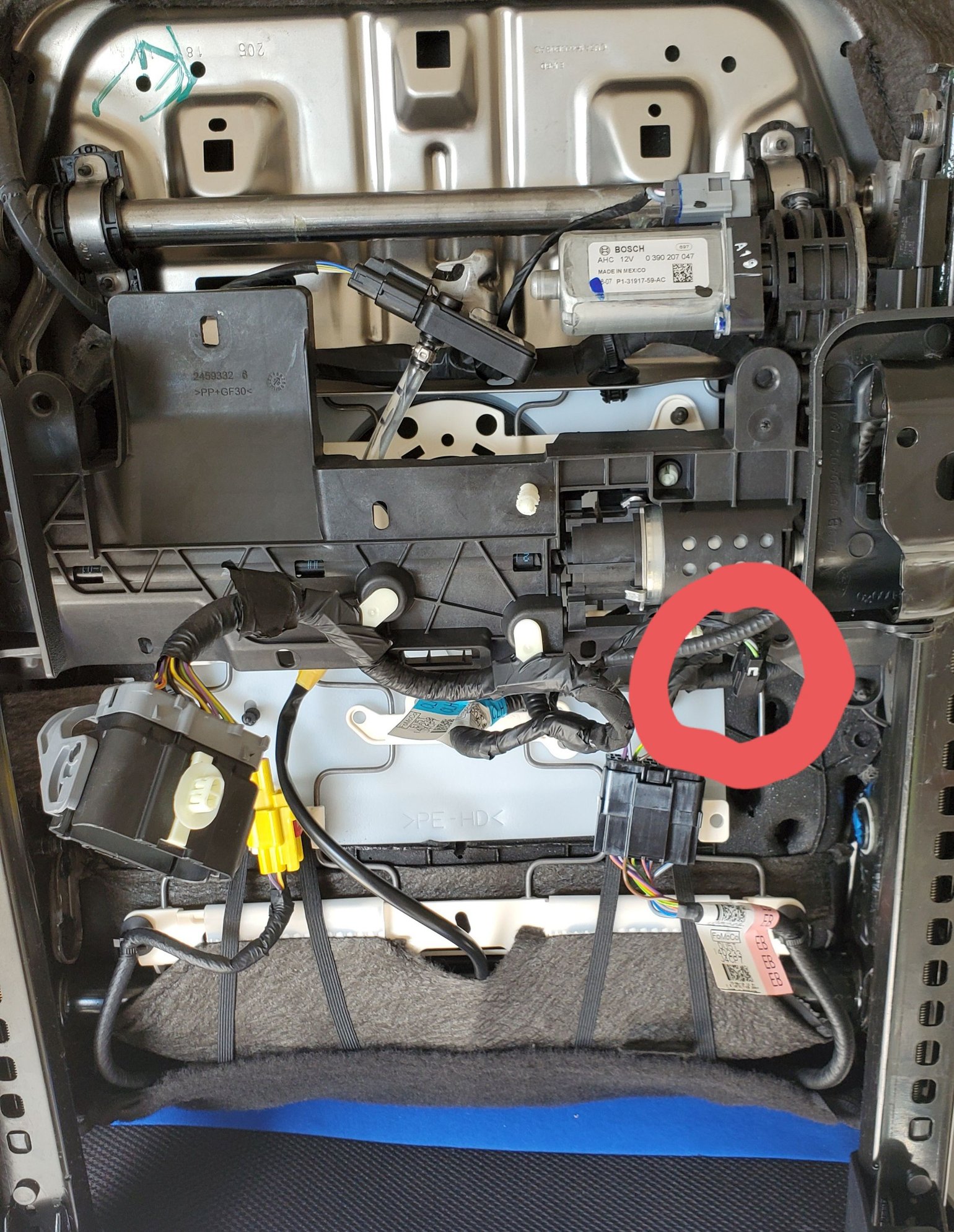 Under the seat connector Ford F150 Forum Community of Ford Truck Fans