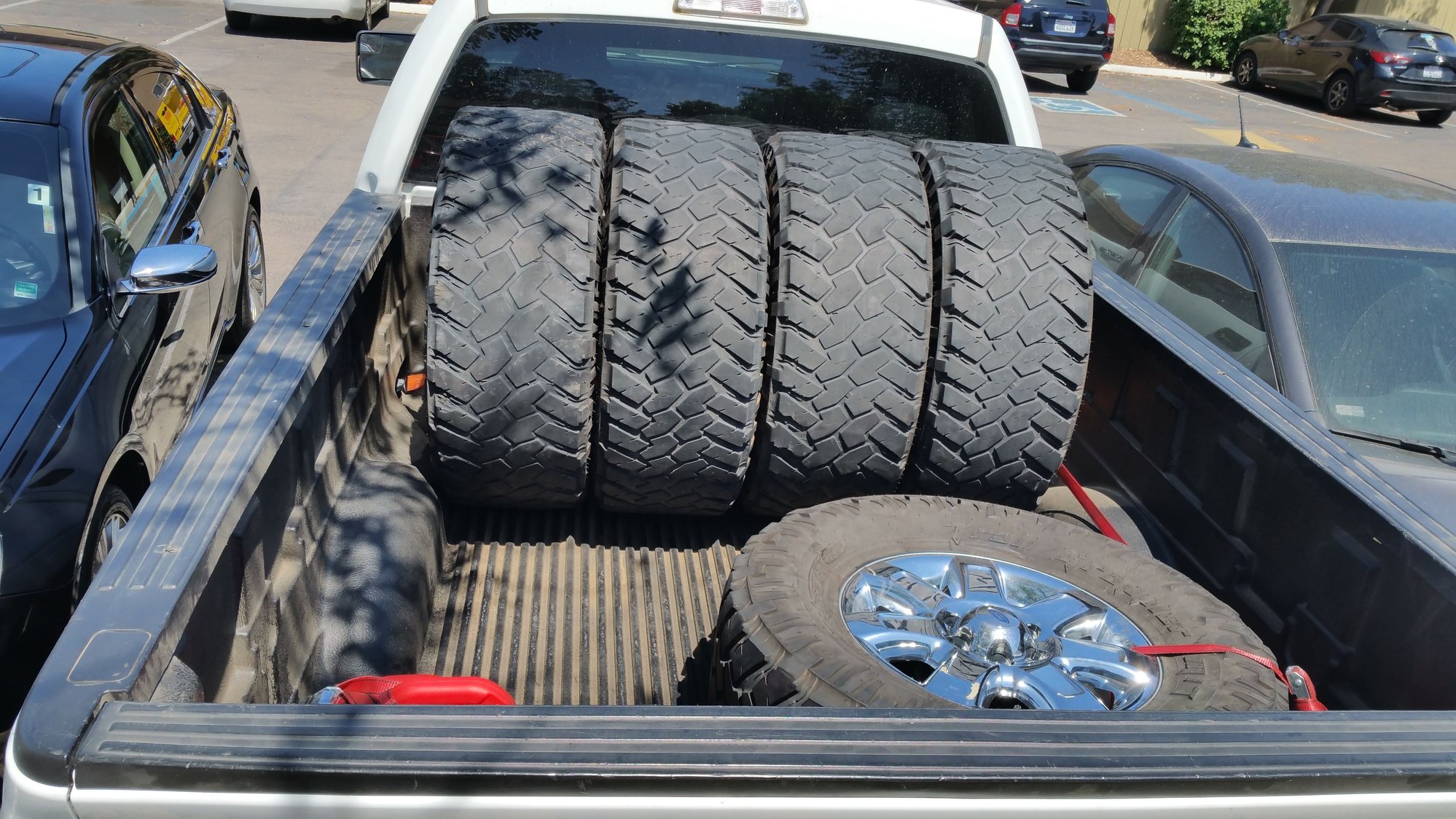 Weight limit on spare tire carrier? Ford F150 Forum Community of