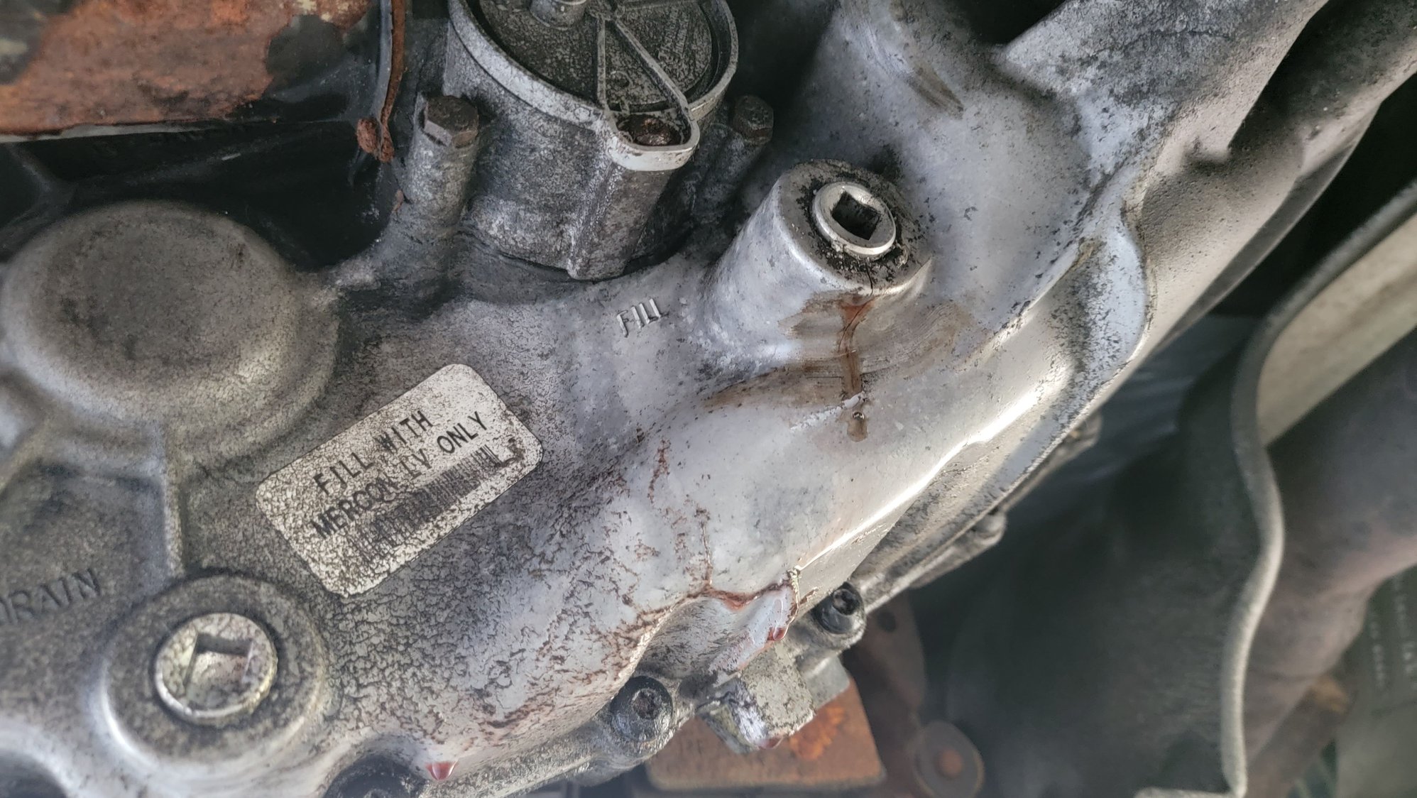 2015 Transfer case cracked at fill hole Ford F150 Forum Community