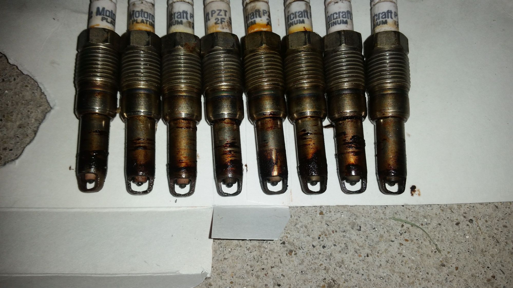 Ford f150 spark plugs breaking off