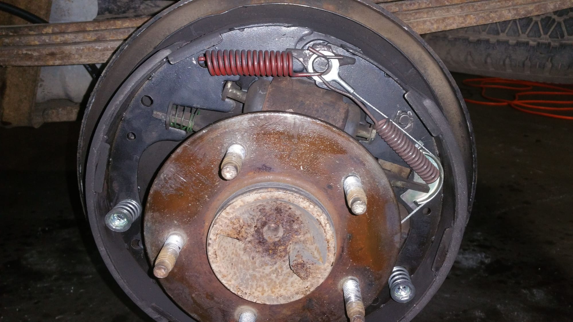 97 rear drums won't go on - Ford F150 Forum - Community of Ford Truck Fans