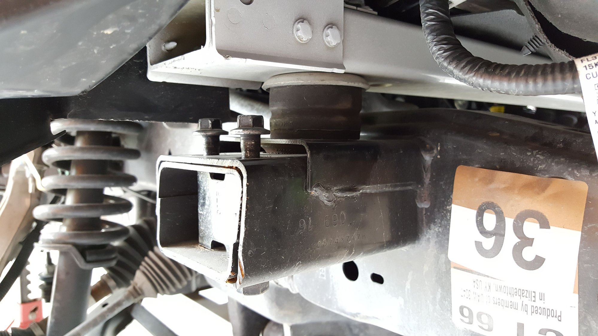 Crash Bars How to swap fronts for tire clearance Ford F150 Forum