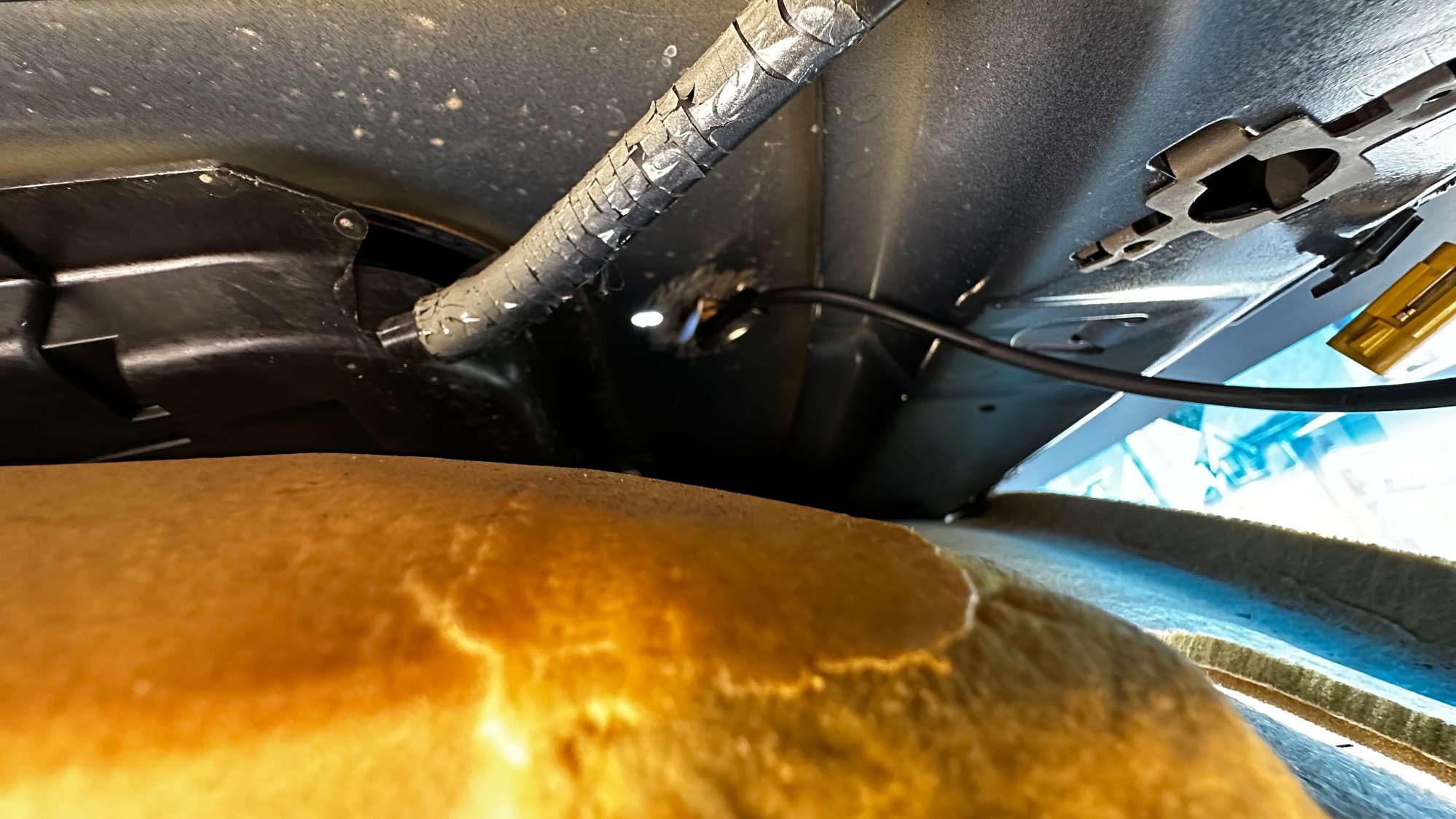 VHF/UHF/CB NMO antenna install for GMRS radio into existing GPS