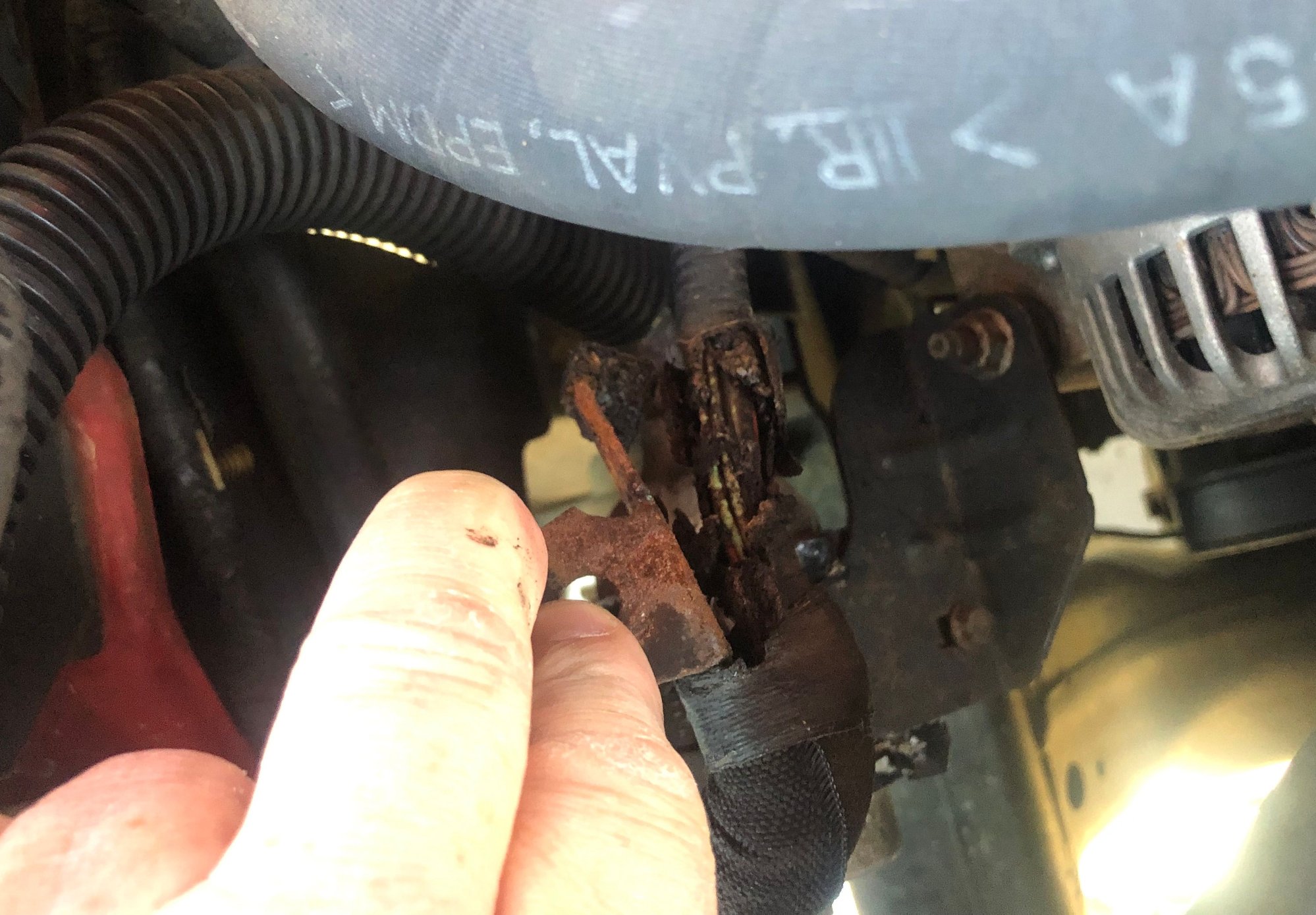 Alternator Wiring Harness toasted Ford F150 Forum Community of Ford